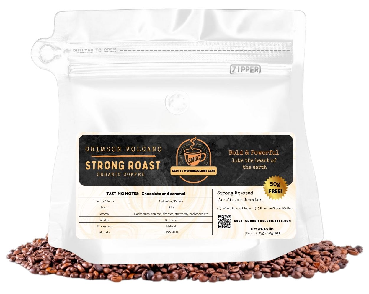 Crimson Volcano – Strong Roast